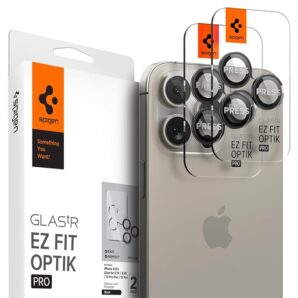 Spigen Optik Pro EZ Fit Camera Lens Protector for iPhone 16 Pro/Max