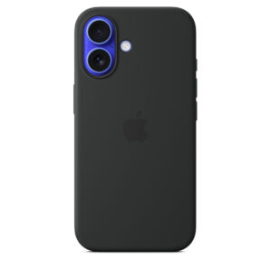 iPhone 16 Plus Silicone Case with MagSafe – Black
