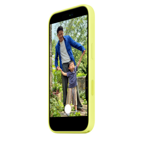 iPhone 17 Silicone Case with MagSafe - Neon Yellow - Image 6