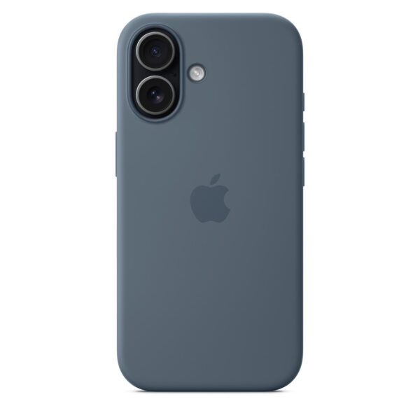 iPhone 17 Silicone Case with MagSafe - Anchor Blue - Image 5