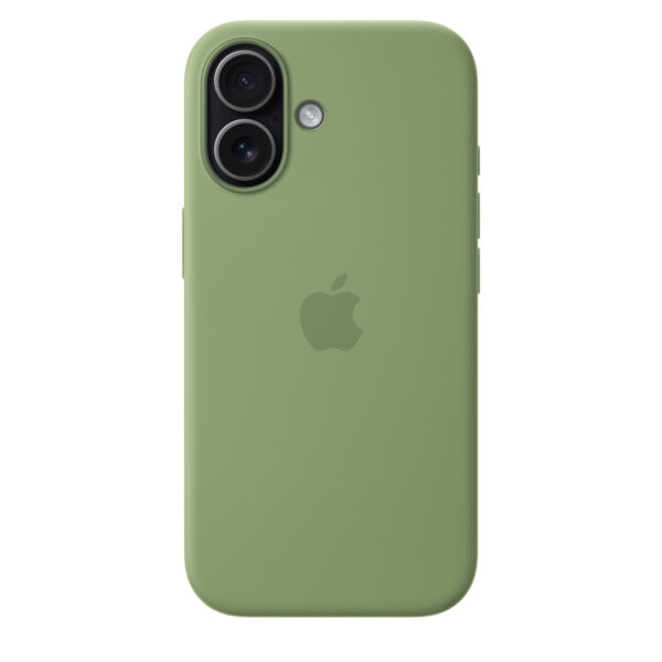 iPhone 17 Silicone Case with MagSafe - Light Moss - Image 5