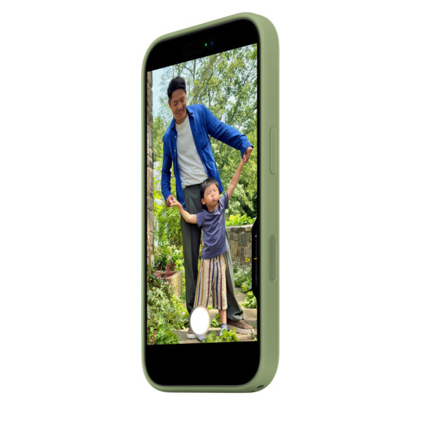 iPhone 17 Silicone Case with MagSafe - Light Moss - Image 6