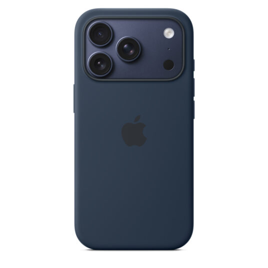 iPhone 17 Pro Silicone Case with MagSafe – Midnight