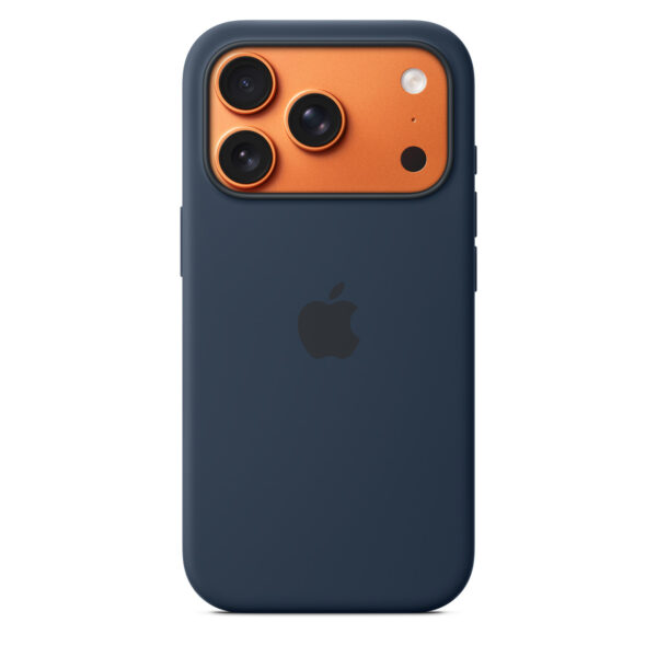 iPhone 17 Pro Silicone Case with MagSafe – Midnight - Image 3