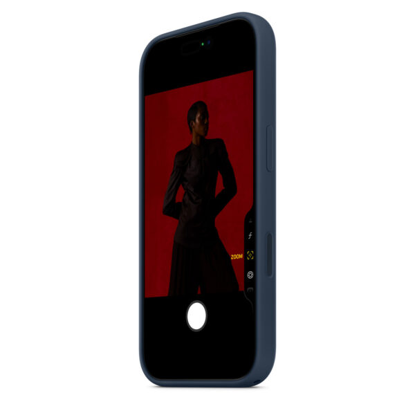 iPhone 17 Pro Silicone Case with MagSafe – Midnight - Image 4
