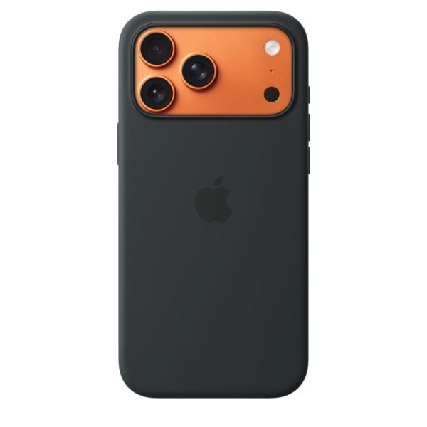 iPhone 17 Pro Max Silicone Case with MagSafe – Black - Image 2