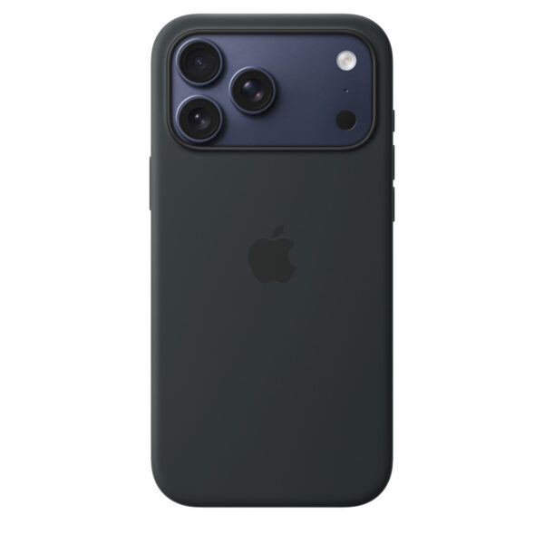 iPhone 17 Pro Max Silicone Case with MagSafe – Black - Image 3