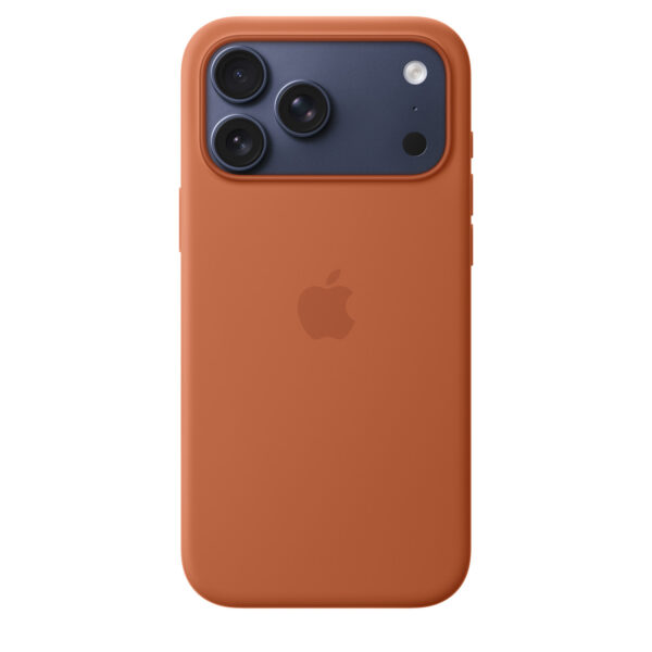 iPhone 17 Pro Max Silicone Case with MagSafe – Terra Cotta - Image 3