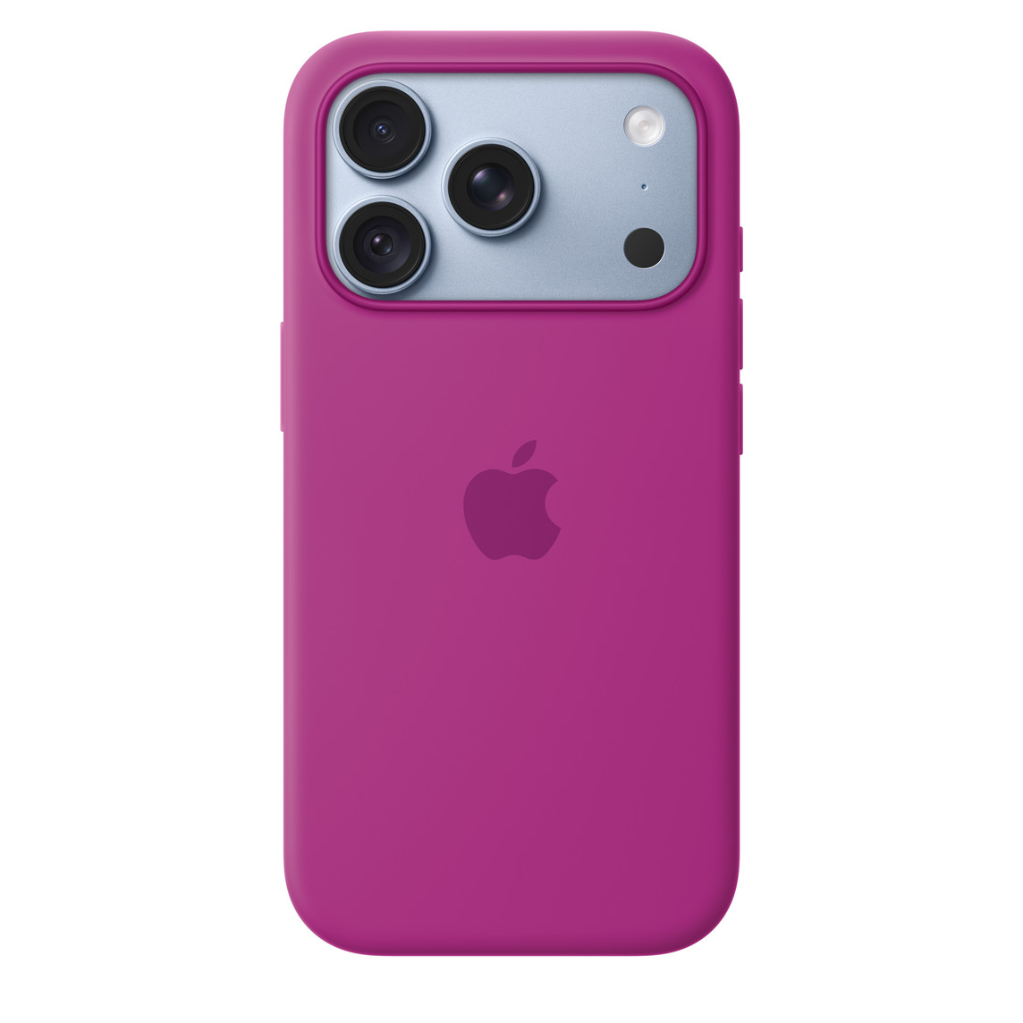 iPhone 18 Pro Silicone Case with MagSafe - Magenta - Image 2