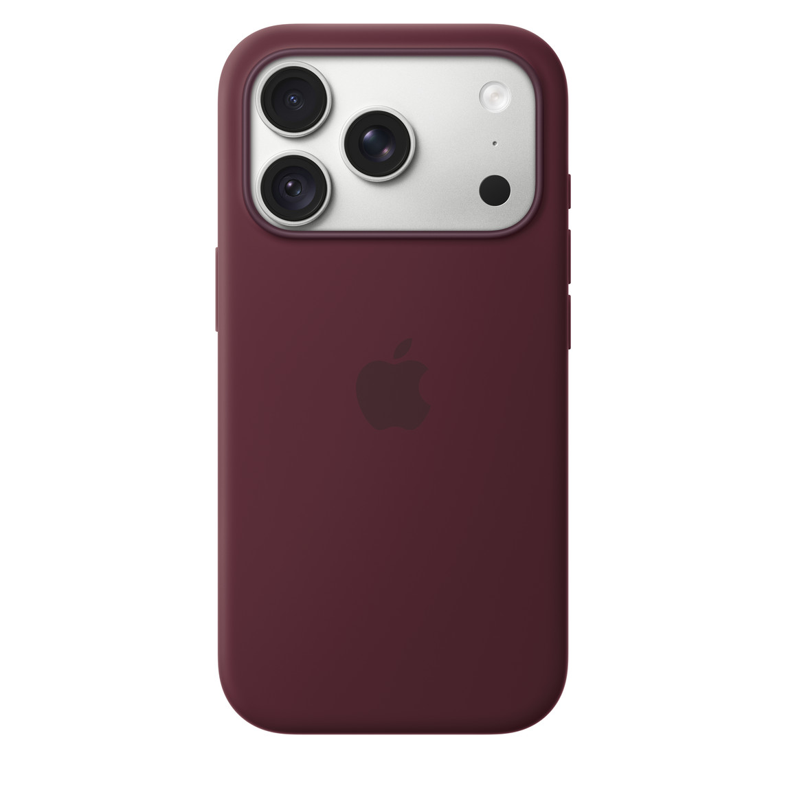 iPhone 18 Pro Silicone Case with MagSafe - Burgundy - Image 3