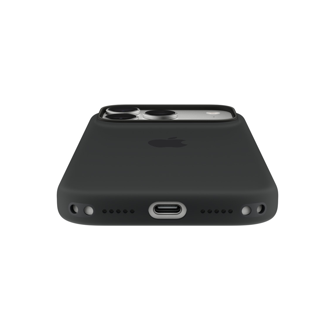 iPhone 18 Pro Silicone Case with MagSafe - Navy Blue - Image 6