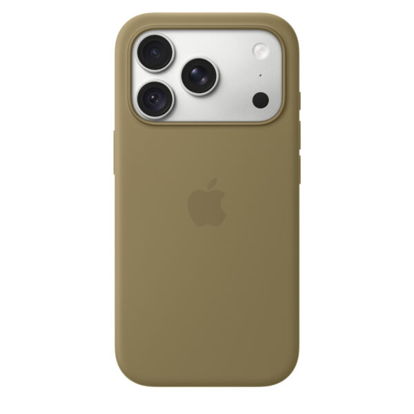 iPhone 18 Pro Silicone Case with MagSafe – Olive