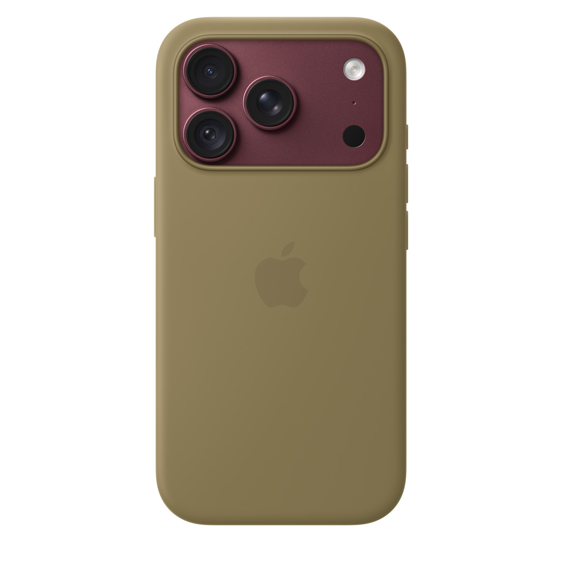 iPhone 18 Pro Silicone Case with MagSafe - Olive - Image 2