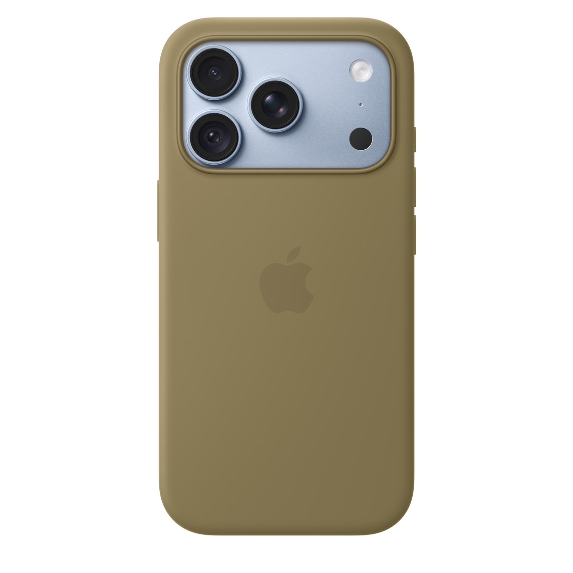 iPhone 18 Pro Silicone Case with MagSafe - Olive - Image 3