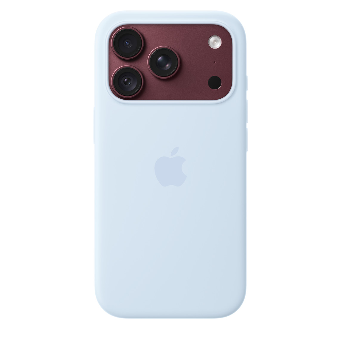 iPhone 18 Pro Silicone Case with MagSafe - Crisp Blue - Image 2