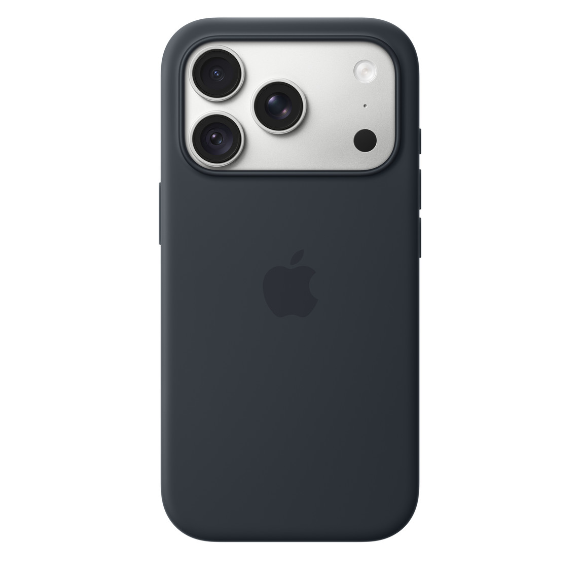 iPhone 18 Pro Silicone Case with MagSafe - Navy Blue - Image 3