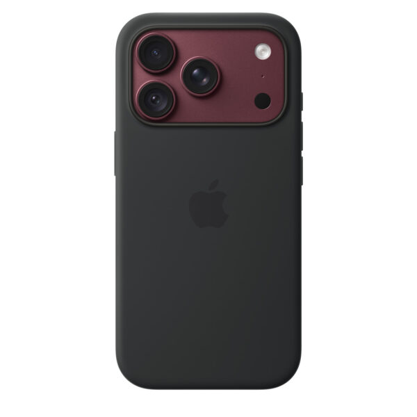 iPhone 18 Pro Silicone Case with MagSafe – Black