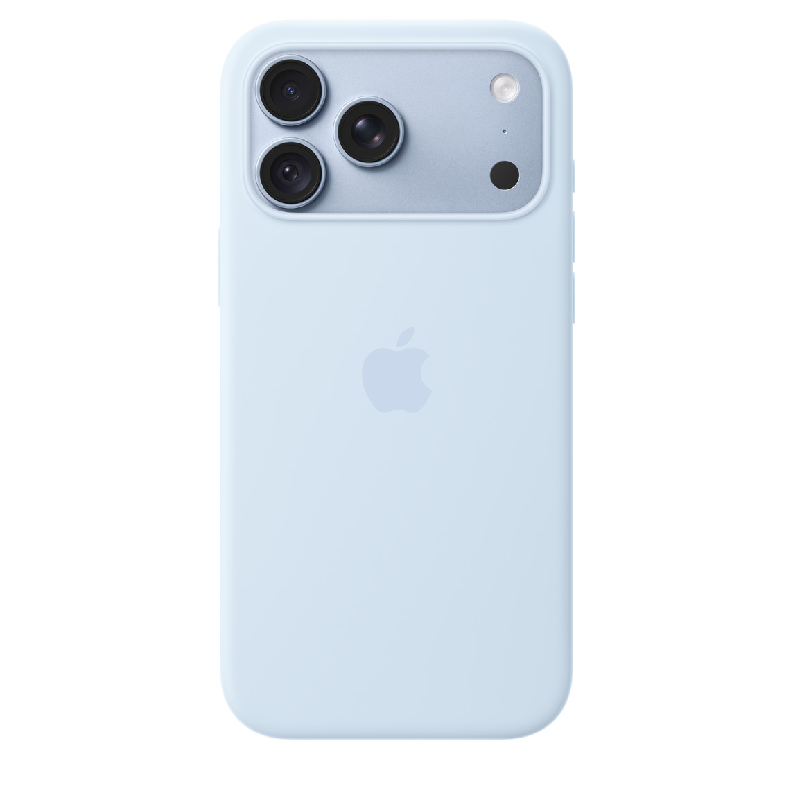 iPhone 18 Pro Max Silicone Case with MagSafe – Crisp Blue