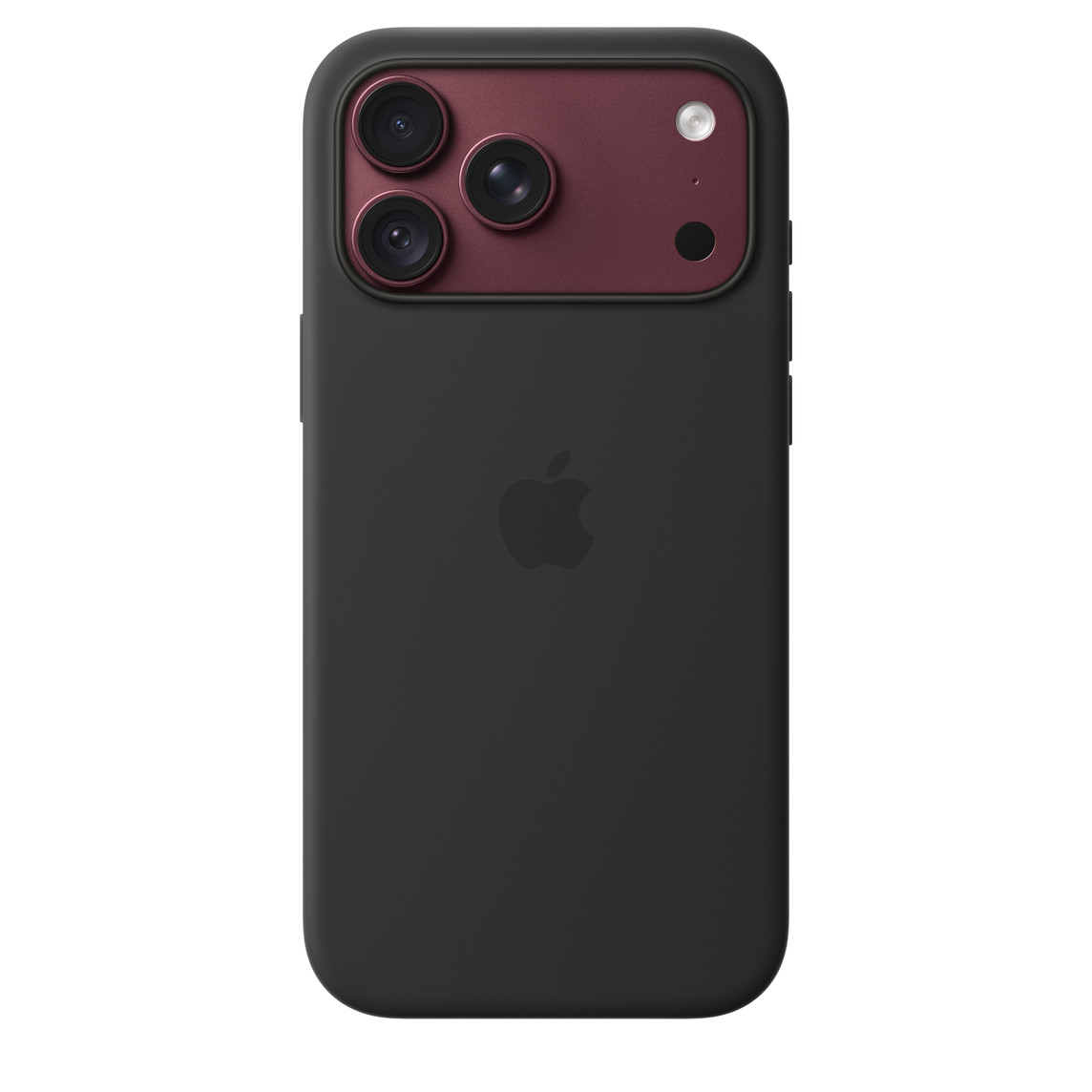 iPhone 18 Pro Max Silicone Case with MagSafe - Black - Image 2